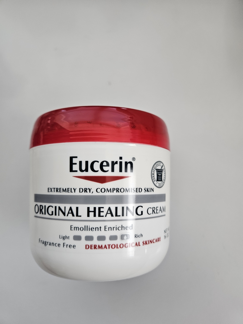 Eucerin Original Healing Cream - White with Red Cap